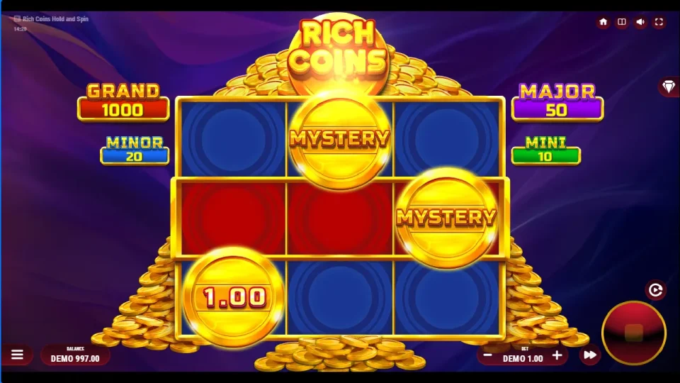 Rich Coins Hold and Spin — screenshot 3