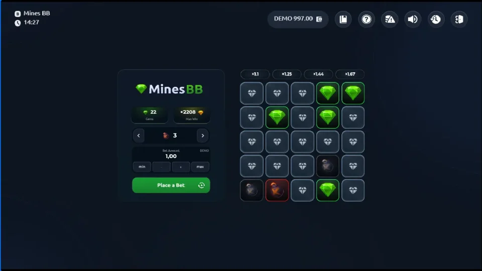 Mines BB — screenshot 3