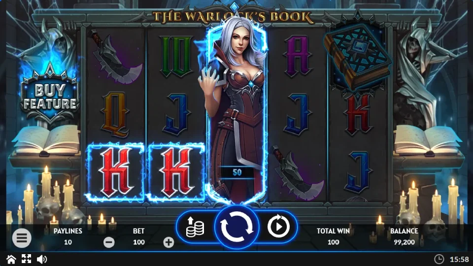 The Warlock’s Book Buy Feature — screenshot 3