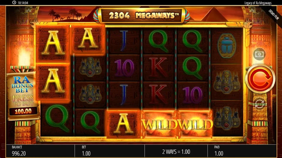 Legacy of Ra Megaways — screenshot 3