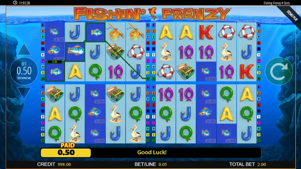 Fishin Frenzy Power 4 Slots — screenshot 3