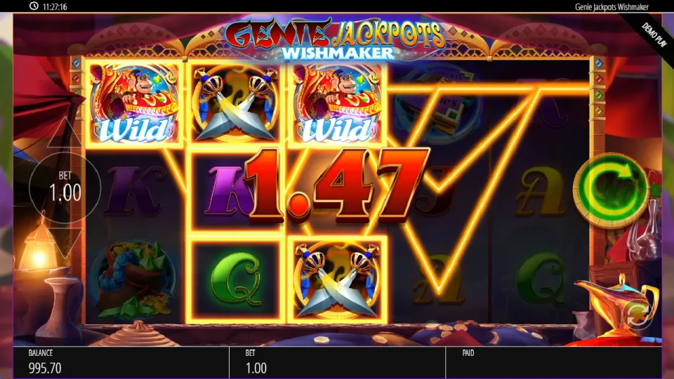 Genie Jackpots Wishmaker — screenshot 2