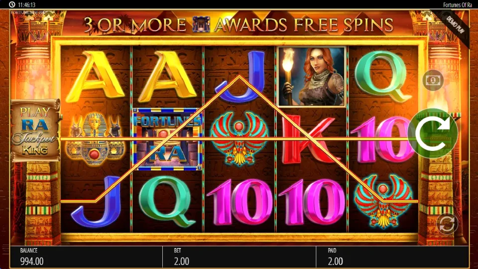 Fortunes of Ra — screenshot 3