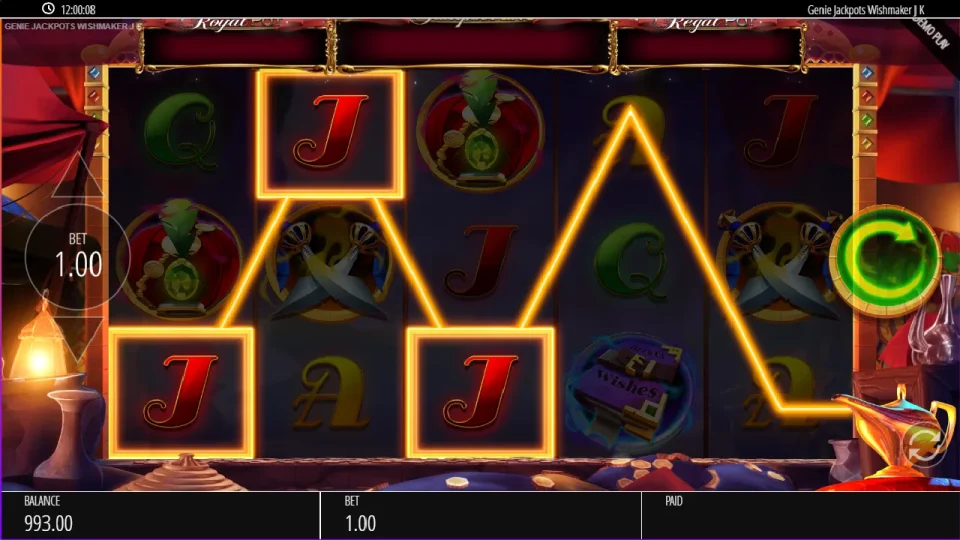 Genie Jackpots Wishmaker Jackpot King — screenshot 3