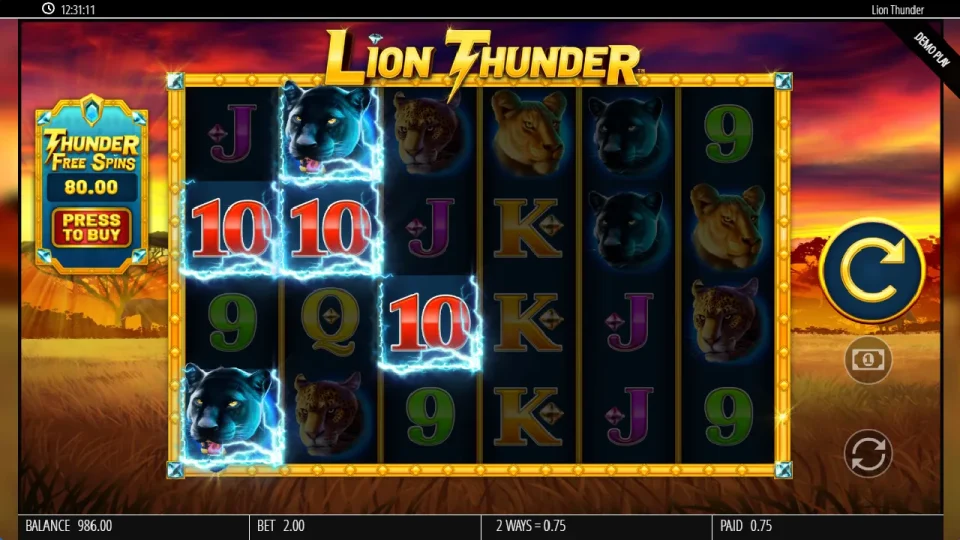 Lion Thunder — screenshot 2