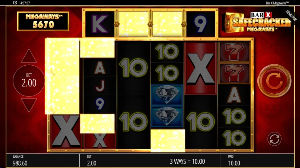 Bar-X Safecracker Megaways — screenshot 5