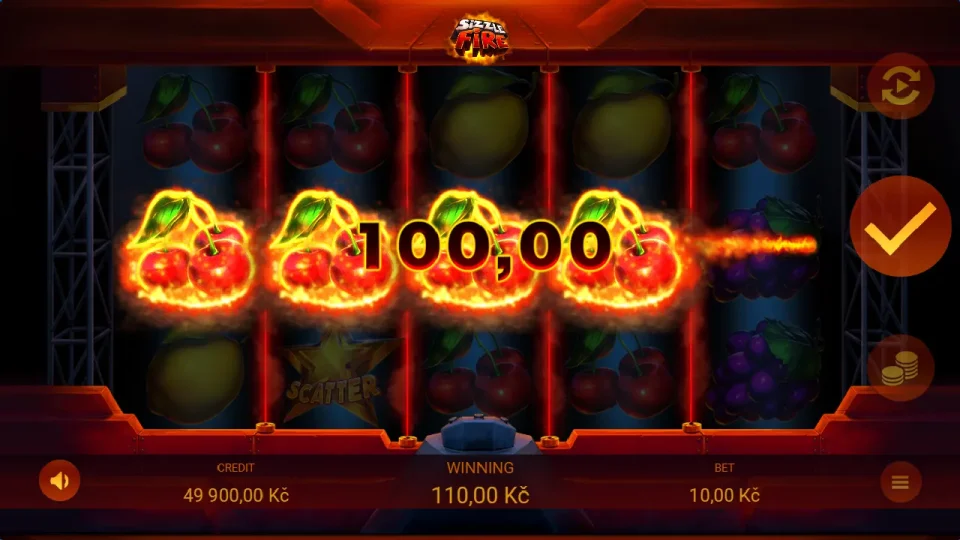 sizzle fire — screenshot 2