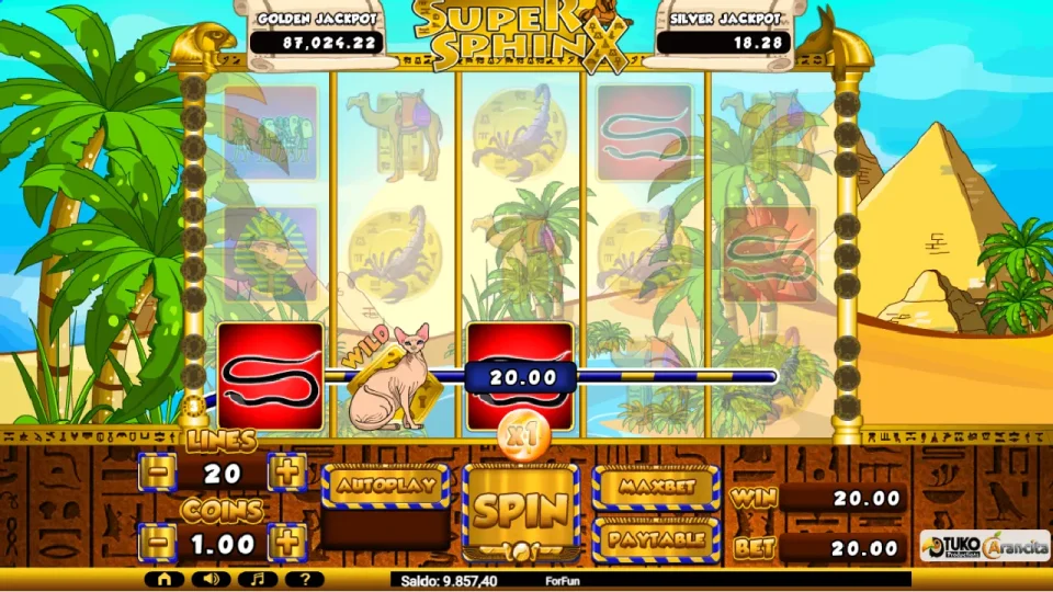 Super Sphinx — screenshot 1