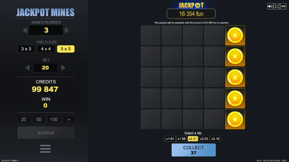 Jackpot Mines — screenshot 3
