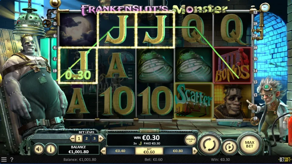 Frankenslot’s Monster — screenshot 3