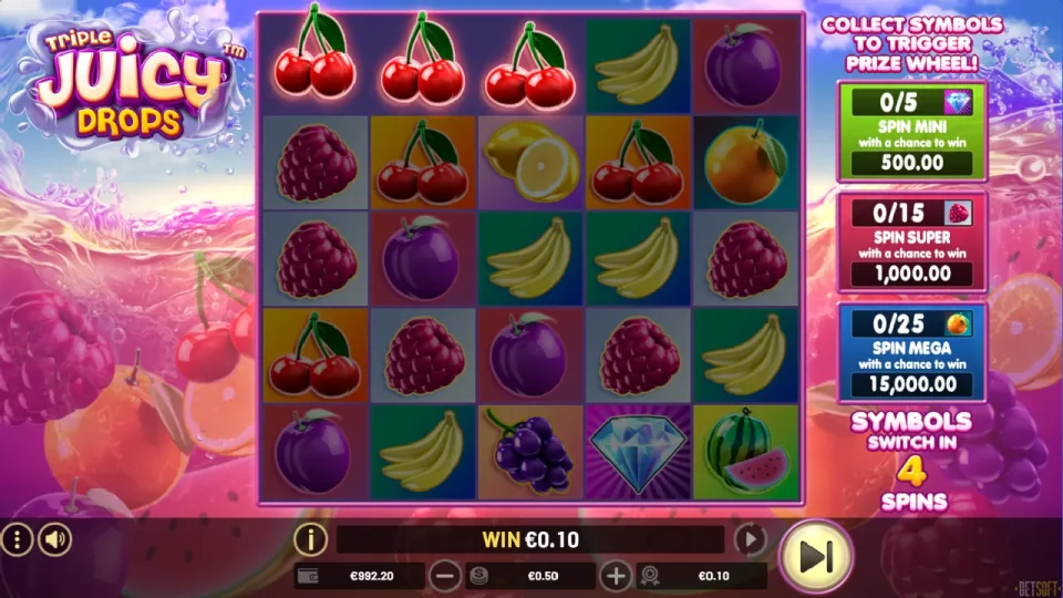 Triple Juicy Drops — screenshot 2