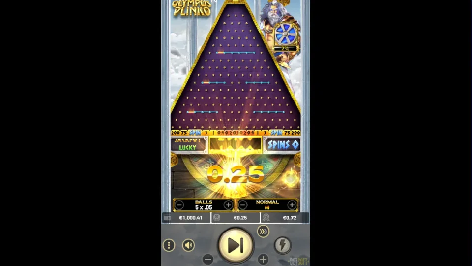Olympus Plinko — screenshot 3