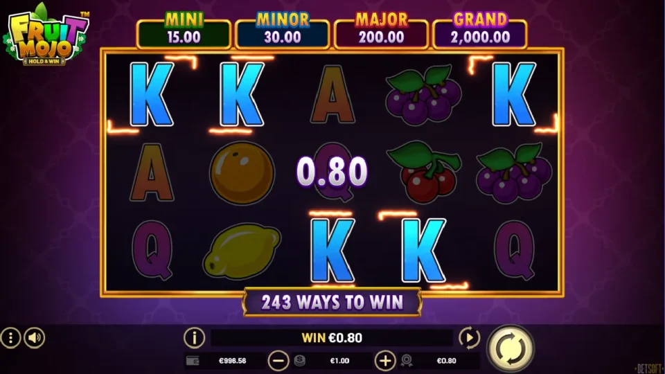 Fruit Mojo Hold & Win — screenshot 3
