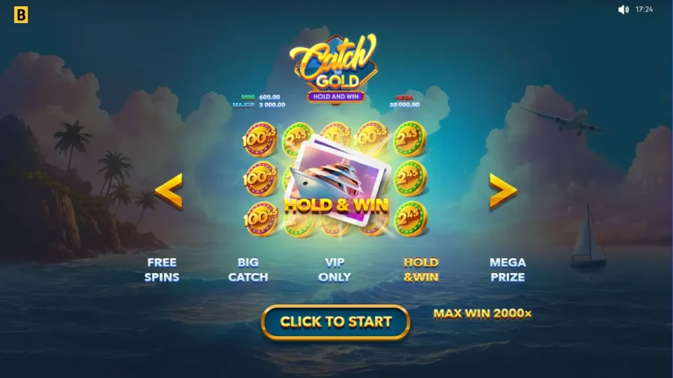 Catch The Gold Hold and Win — screenshot 3