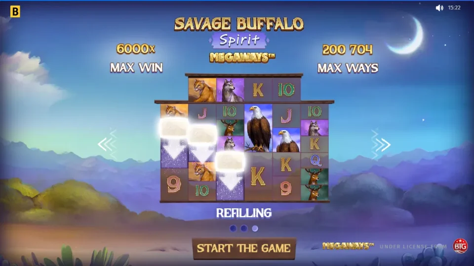 Savage Buffalo Spirit Megaways — screenshot 3