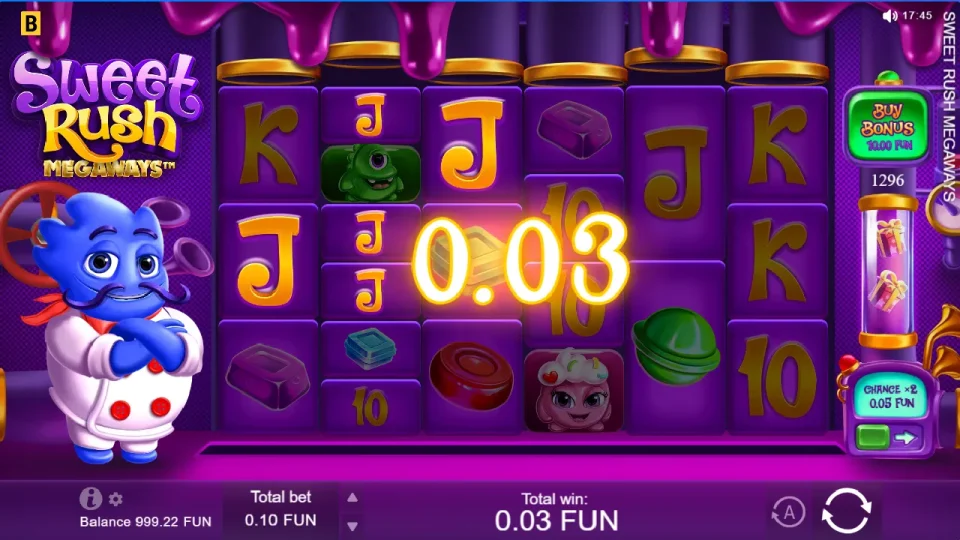 Sweet Rush Megaways — screenshot 3