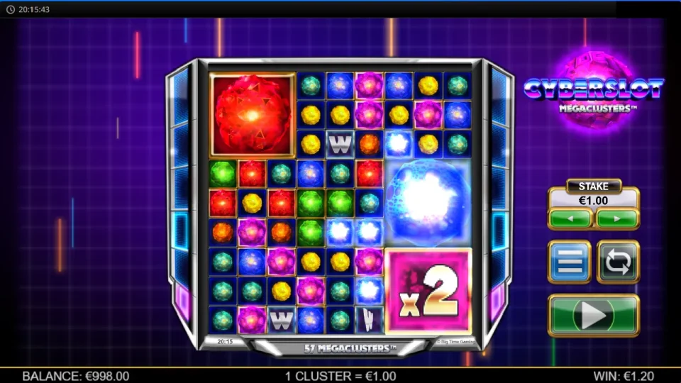 Cyberslot Megaclusters — screenshot 4