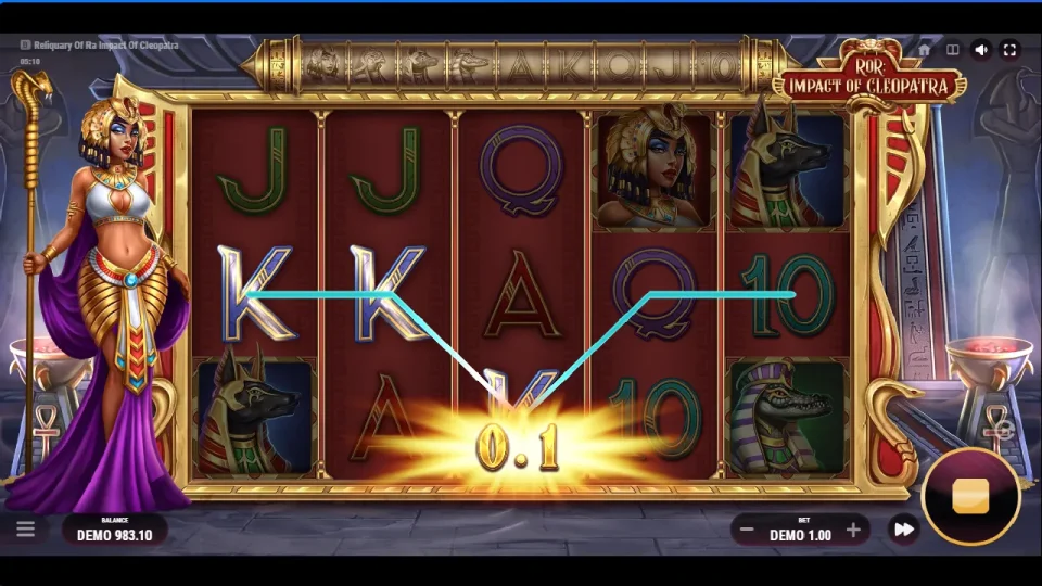 Reliquary of Ra Impact of Cleopatra — screenshot 1