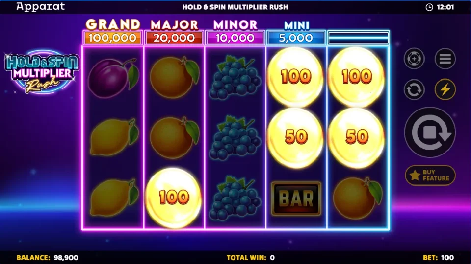 Hold & Spin Multiplier Rush — screenshot 3