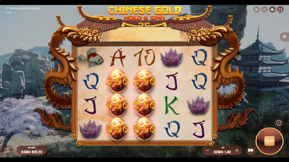 Chinese Gold Hold and Spin — screenshot 4