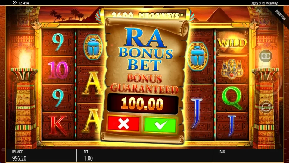 Legacy of Ra Megaways — screenshot 4