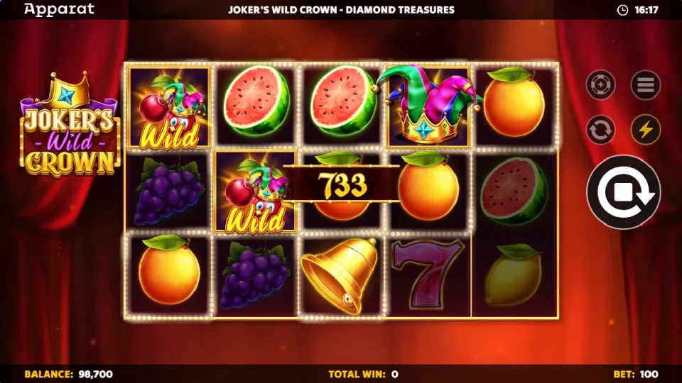 Joker’s Wild Crown Diamond Treasures — screenshot 4