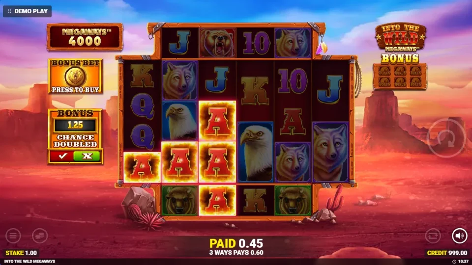 Into The Wild Megaways — screenshot 4