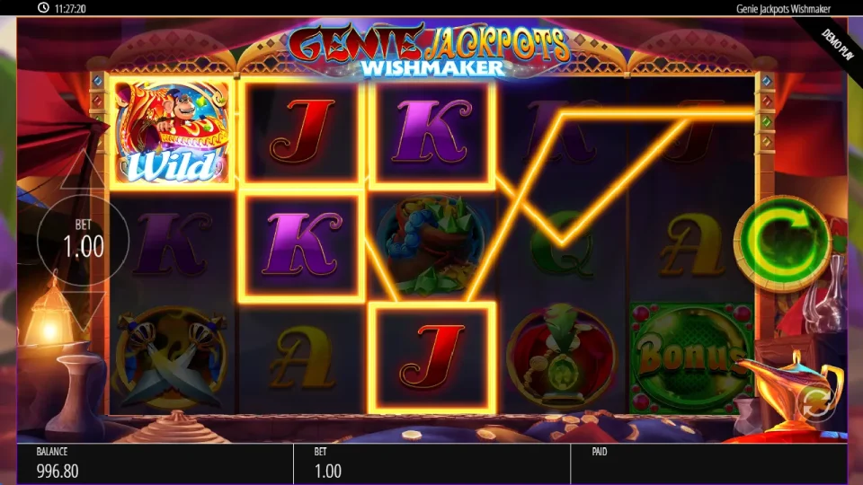 Genie Jackpots Wishmaker — screenshot 1