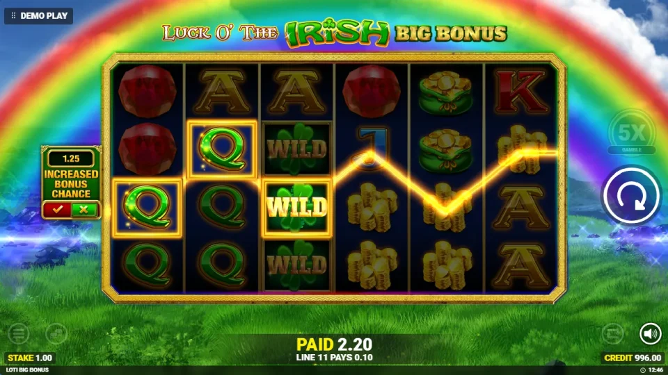 Luck O’ The Irish Big Bonus — screenshot 4