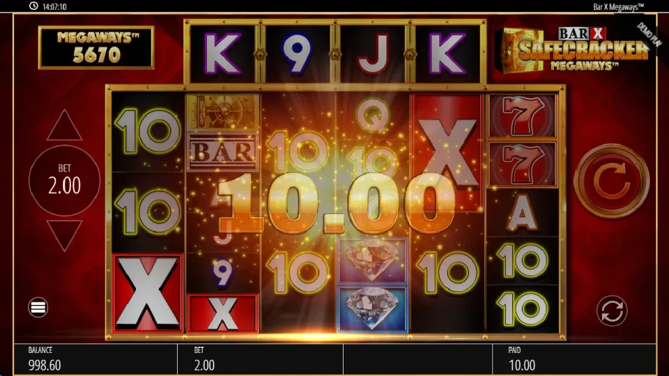 Bar-X Safecracker Megaways — screenshot 6
