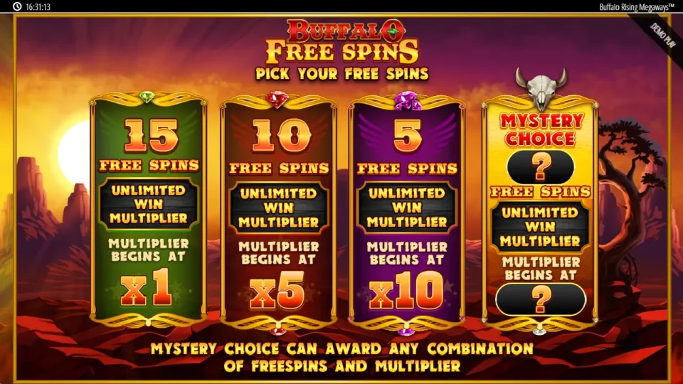 Buffalo Rising Megaways — screenshot 2