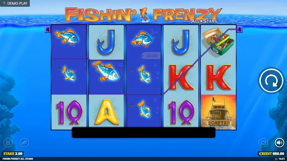 Fishin’ Frenzy All Stars — screenshot 1