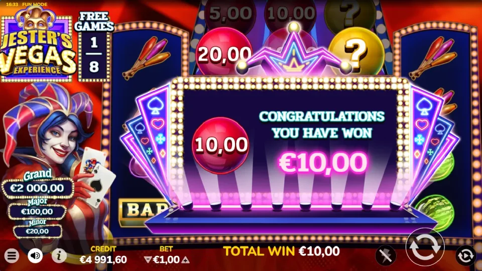 Jester’s Vegas Experience — screenshot 4