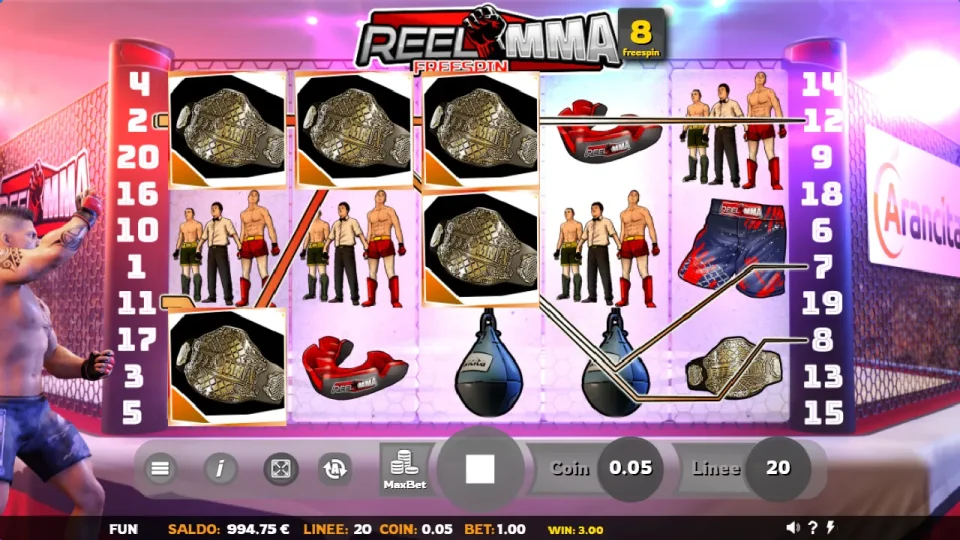 Reel MMA — screenshot 1