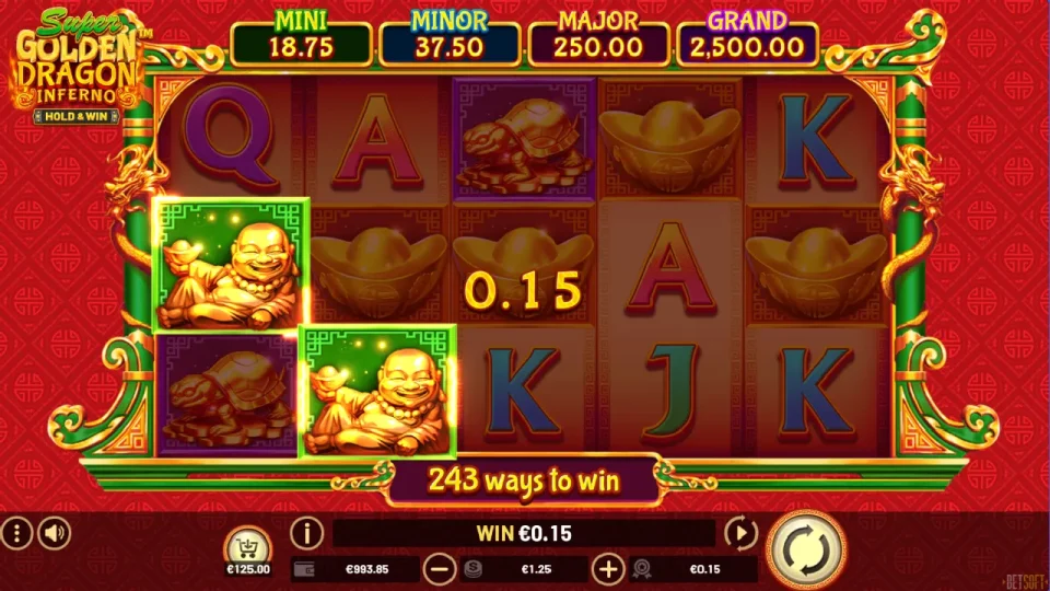 Super Golden Dragon Inferno — screenshot 2