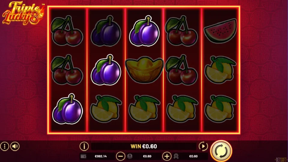 Triple Lucky 8’s — screenshot 4