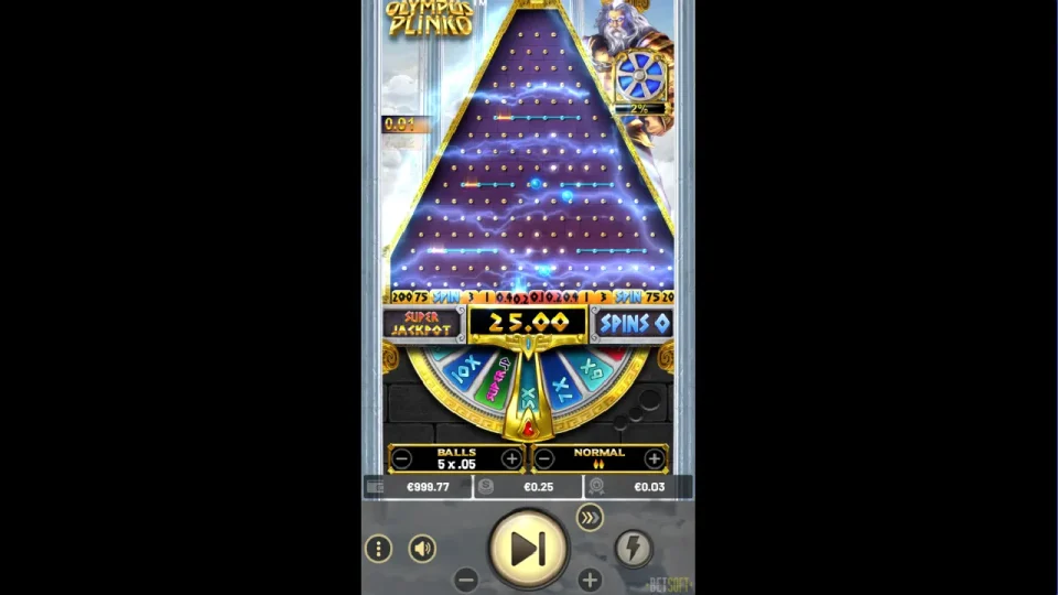 Olympus Plinko — screenshot 4