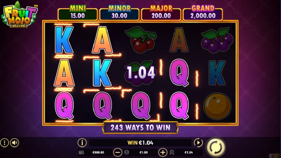 Fruit Mojo Hold & Win — screenshot 4