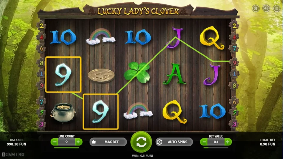 Lucky Lady’s Clover — screenshot 2