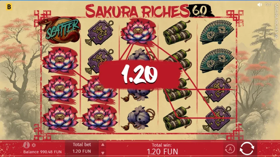 Sakura Riches 60 — screenshot 4