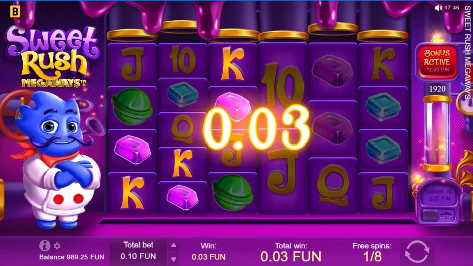 Sweet Rush Megaways — screenshot 5
