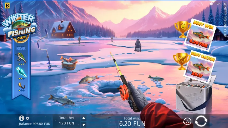 Winter Fishing Club — screenshot 1