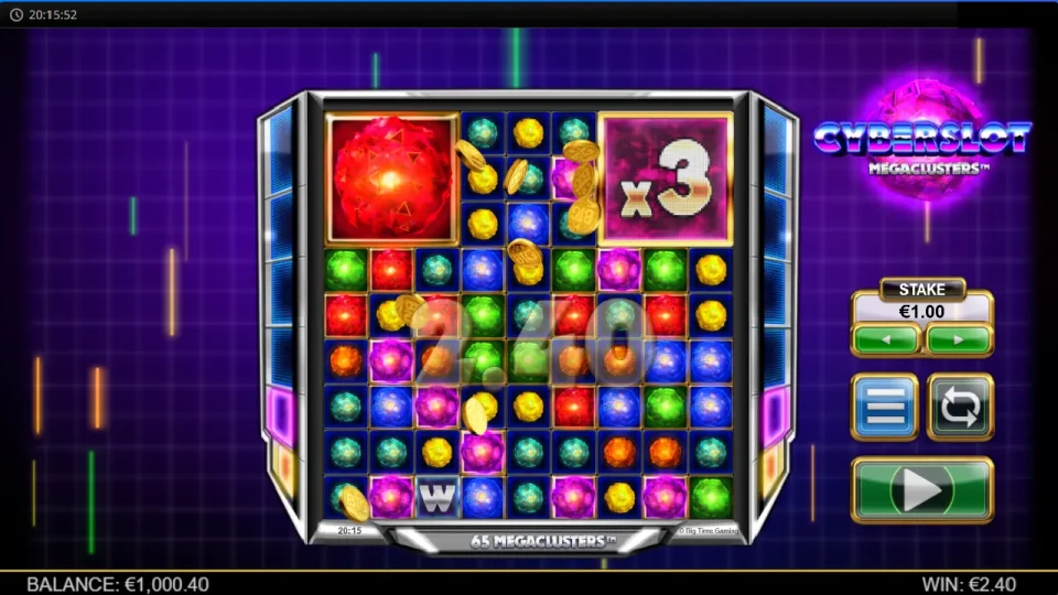 Cyberslot Megaclusters — screenshot 3