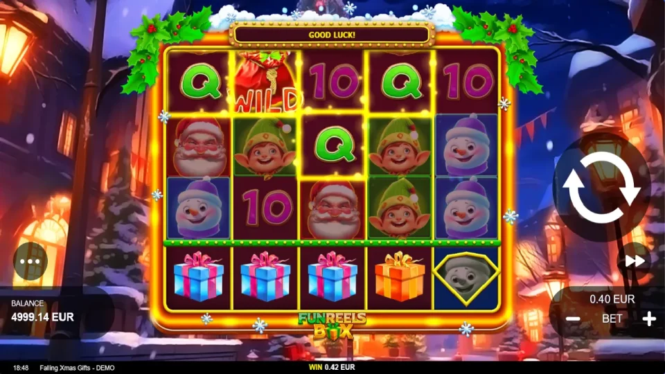 Falling X-mas Gifts — screenshot 5