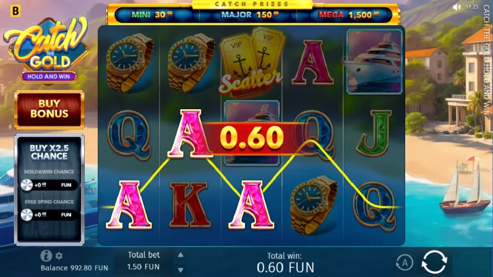 Catch The Gold Hold and Win — screenshot 5