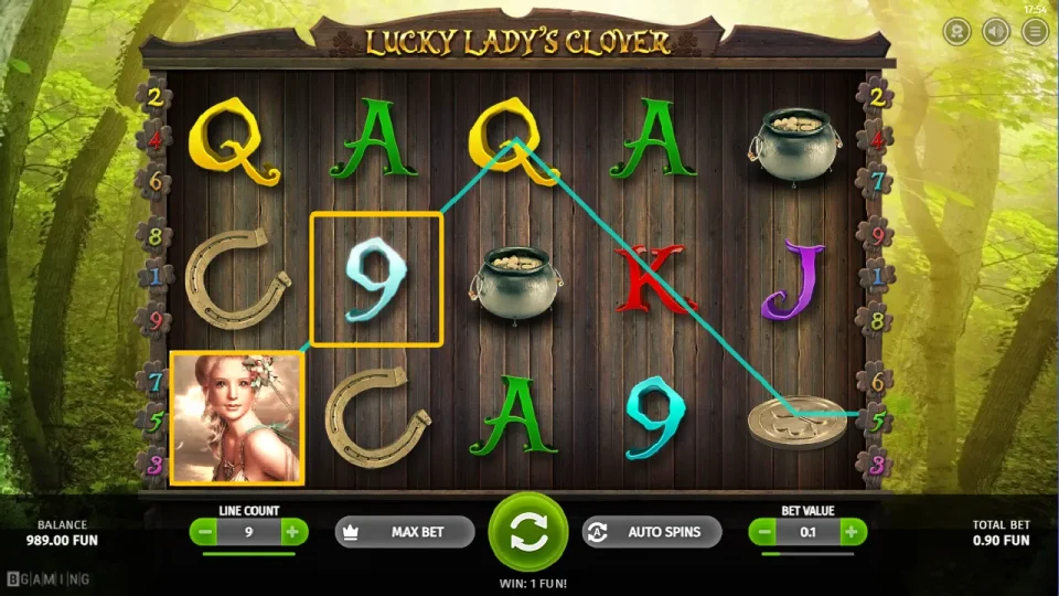 Lucky Lady’s Clover — screenshot 3