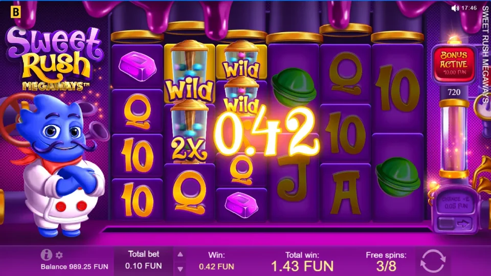 Sweet Rush Megaways — screenshot 4