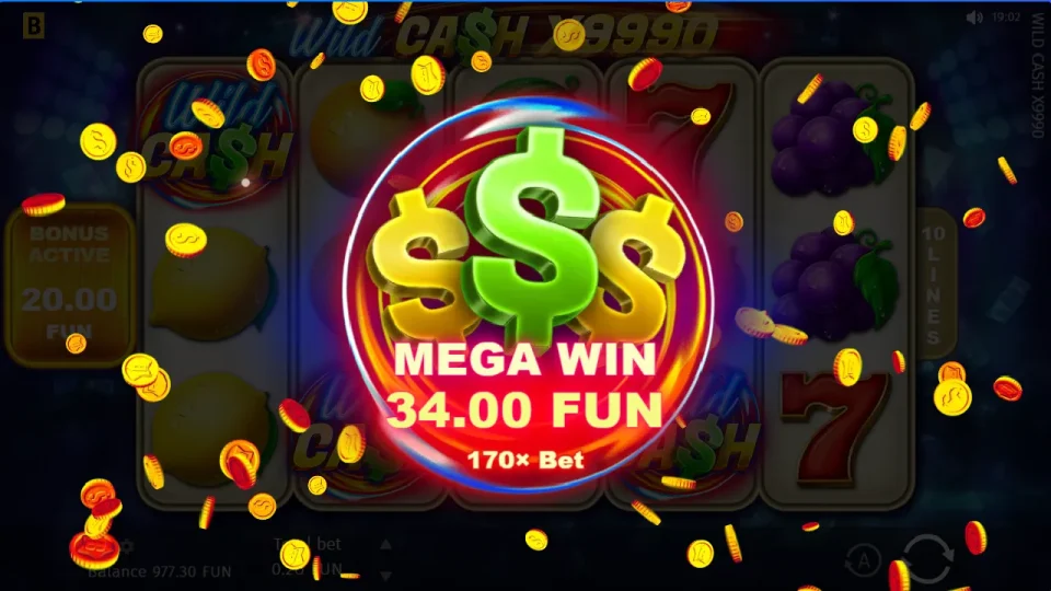 Wild Cash x9990 — screenshot 5