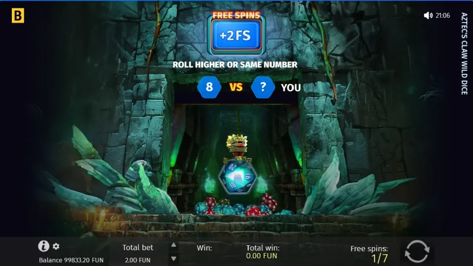 Aztec’s Claw Wild Dice — screenshot 5