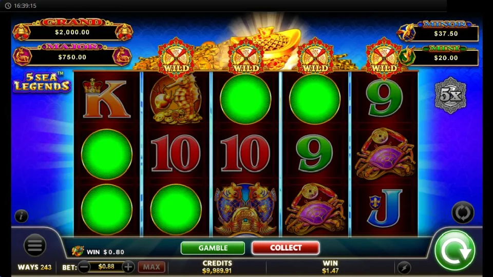 Fu Lai Cai Lai 5 Sea Legends — screenshot 1